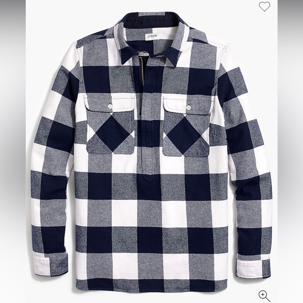 J.Crew Women Flannel Shirt Jacket